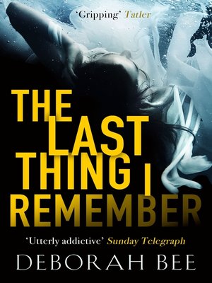 cover image of The Last Thing I Remember